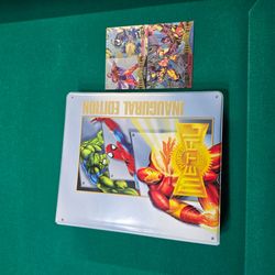 94 Marvel Masterpieces Set. 95 Fleer Metal Set. 95 Fleer Ultra Spider-Man set.