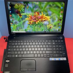 ..TOSHIBA SATÉLITE . .C55D-A….250 GB GB…..8.0 RAM . READY FOR CLASSES ON LINE OR WORK FROM HOME
