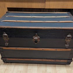 Antique Steamer Trunk