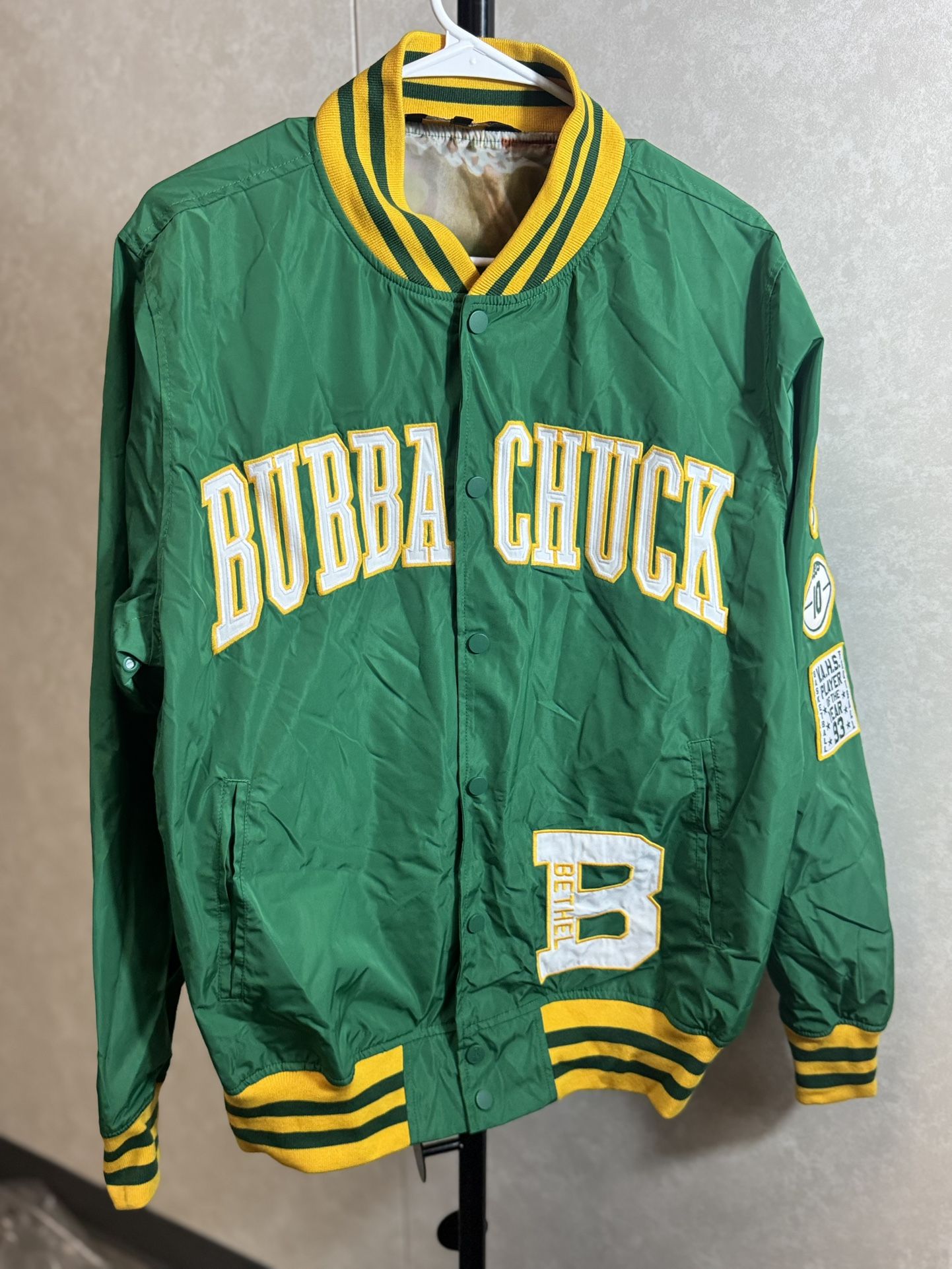 Roots of Fight Bubba Chuck (Allen Iverson) Stadium Jacket (L)