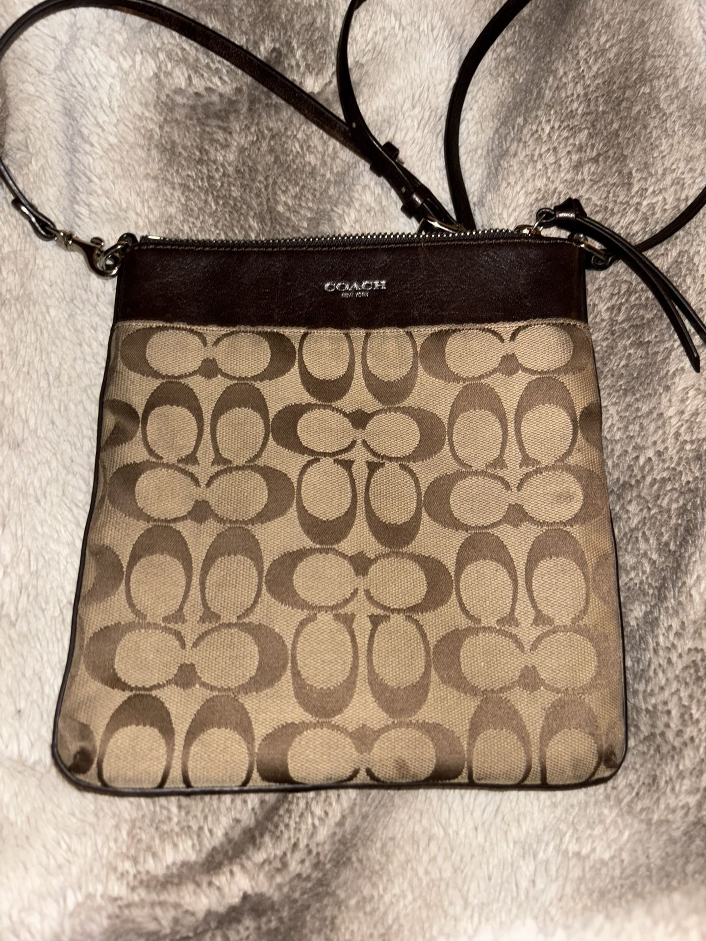 brown coach purse
