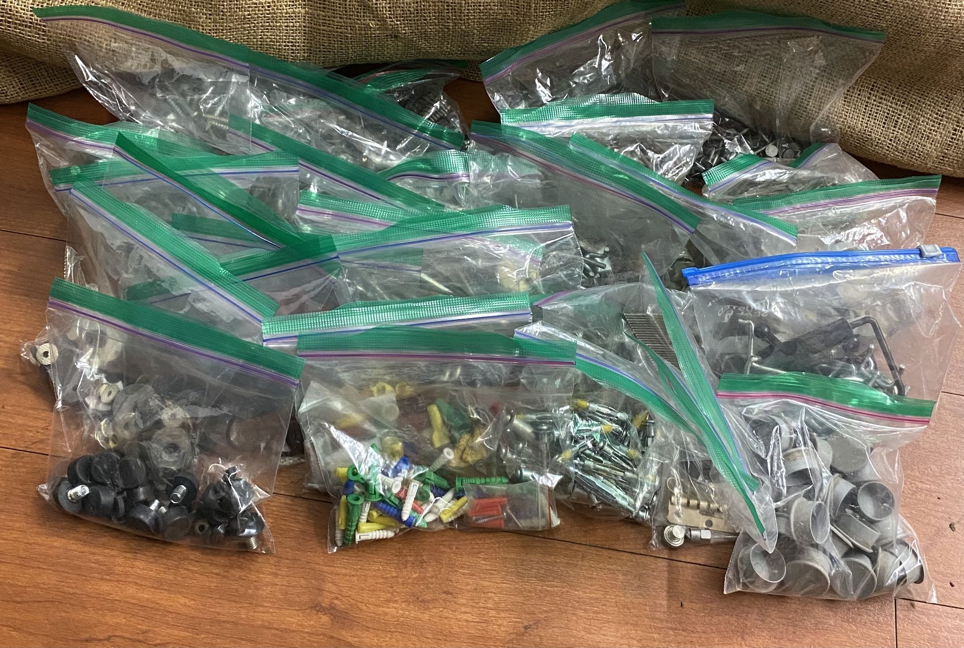 Huge Lot Of Hardware Accessories And L-Wrenches