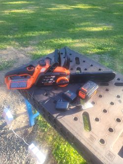Black & Decker 40v cordless chainsaw