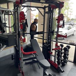 SMITH MACHINE🔹SQUAT RACK🔹FUNCTIONAL CABLE MACHINE