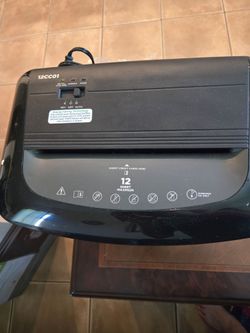12CC01 Cross-Cut Paper Shredder 12-Sheet