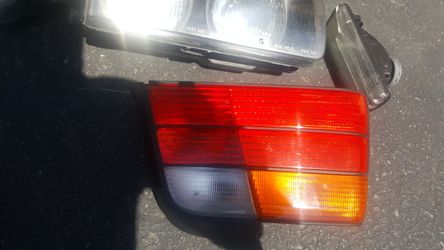 1992 to 1999 BMW headlights and taillights