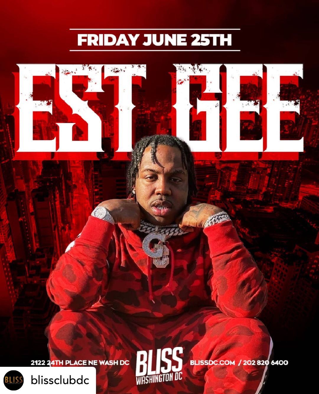 EST.Gee Live Bliss DC