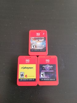 Nintendo Switch 2 Game Cartridges Bundle of 3