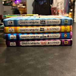 Diary Of A Wimpy Kid 4, 5, 6, And 13