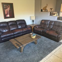Leather Couches