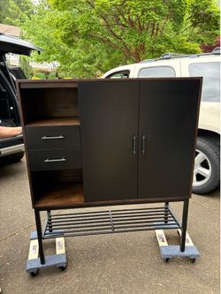 Crate & Barrel Tatum cabinet