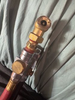 Brass Hydraulic Fitting with Hose