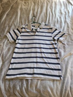 Short Sleeve Off Brand Polo Tee Shirt Size Large