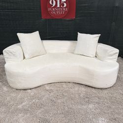 79'' Modern Foam Chenille Cloud Sofa with 2 Pillows NEW Wayfair FREE DELIVERY 🚚 