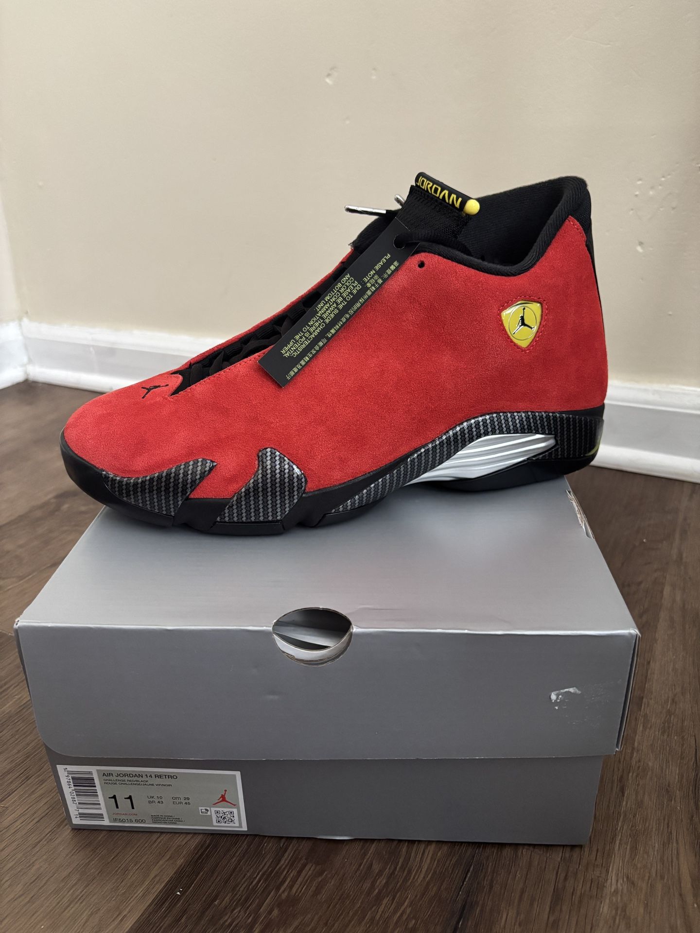 Jordan 14 Retro Ferrari (2025)