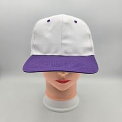 Vintage Cobra Caps Purple/White Adjustable SnapbackHat (1)