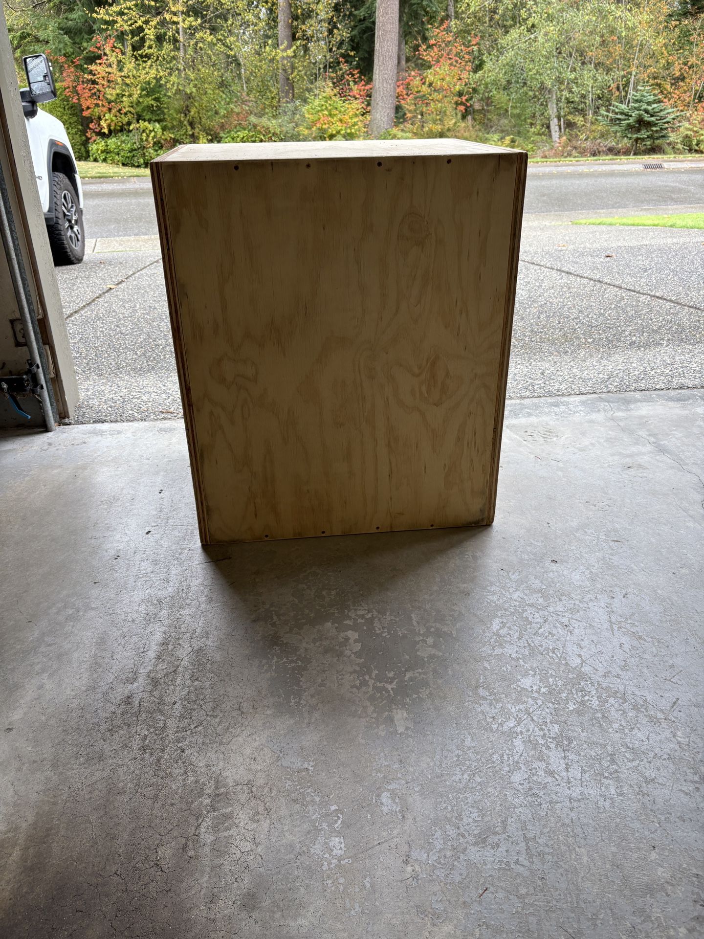 Plywood Exercise Jump Box