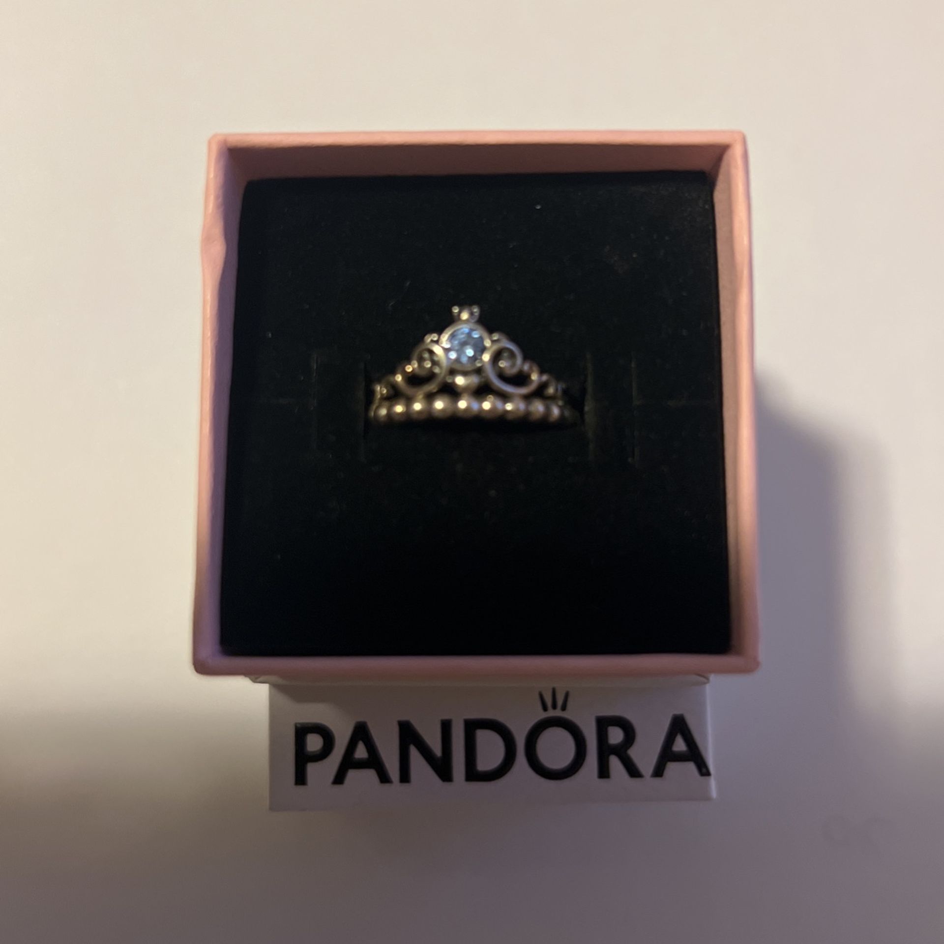 Pandora  Cinderella Tiara Ring 