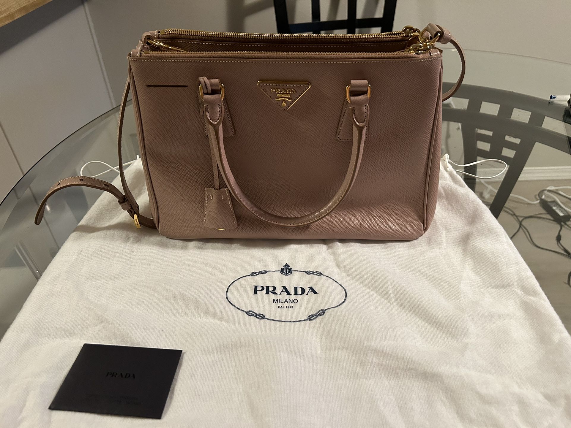 Excellent Condition Medium Size Prada Saffiano