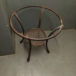 Patio. Set. 2. Chairs And Glass Top. Table