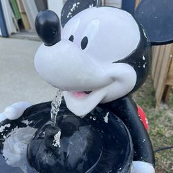 Rare Mickey Mouse Disney Fountain