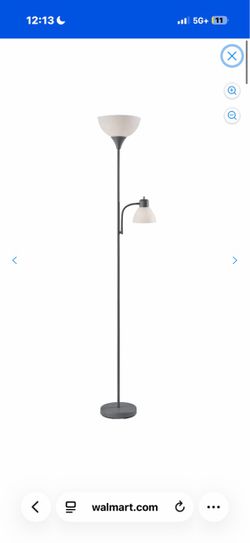 2 lamps (4 light bulbs total)