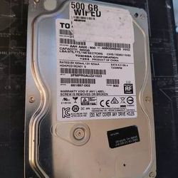 Toshiba 500GB SATA 6.0Gb/s - 3.5 Internal Hard Drive