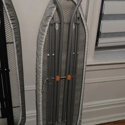 Folding Ironing Board with Patterned Cover