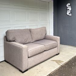 Minimalist Gray Loveseat by Macy’s •FREE DELIVERY•