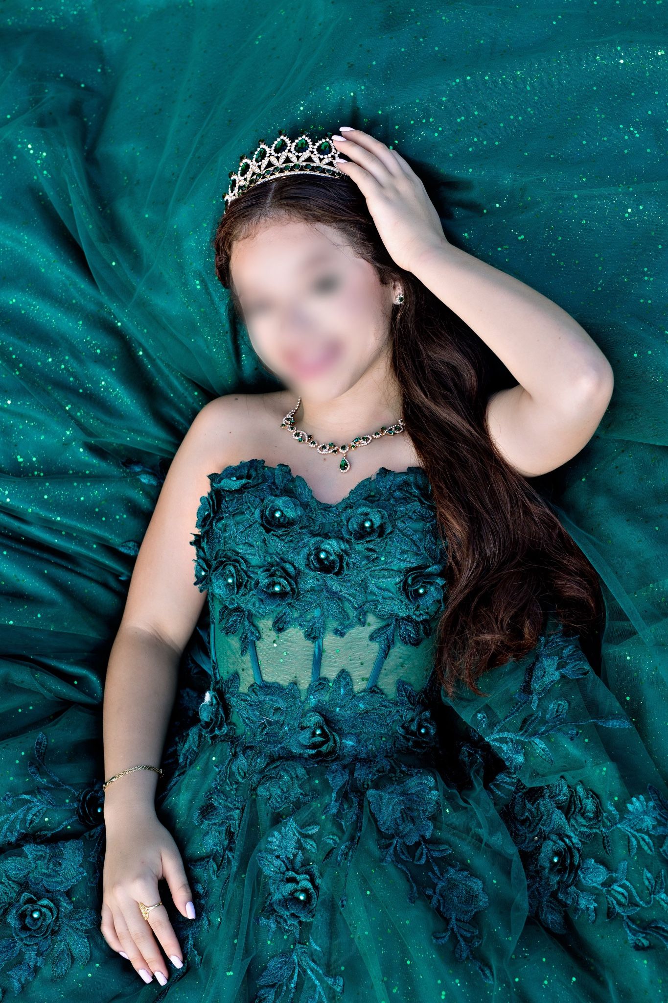 15 Dress For Sale!/ Vestido De Venta. Flores Incluidas/Flowers Included!