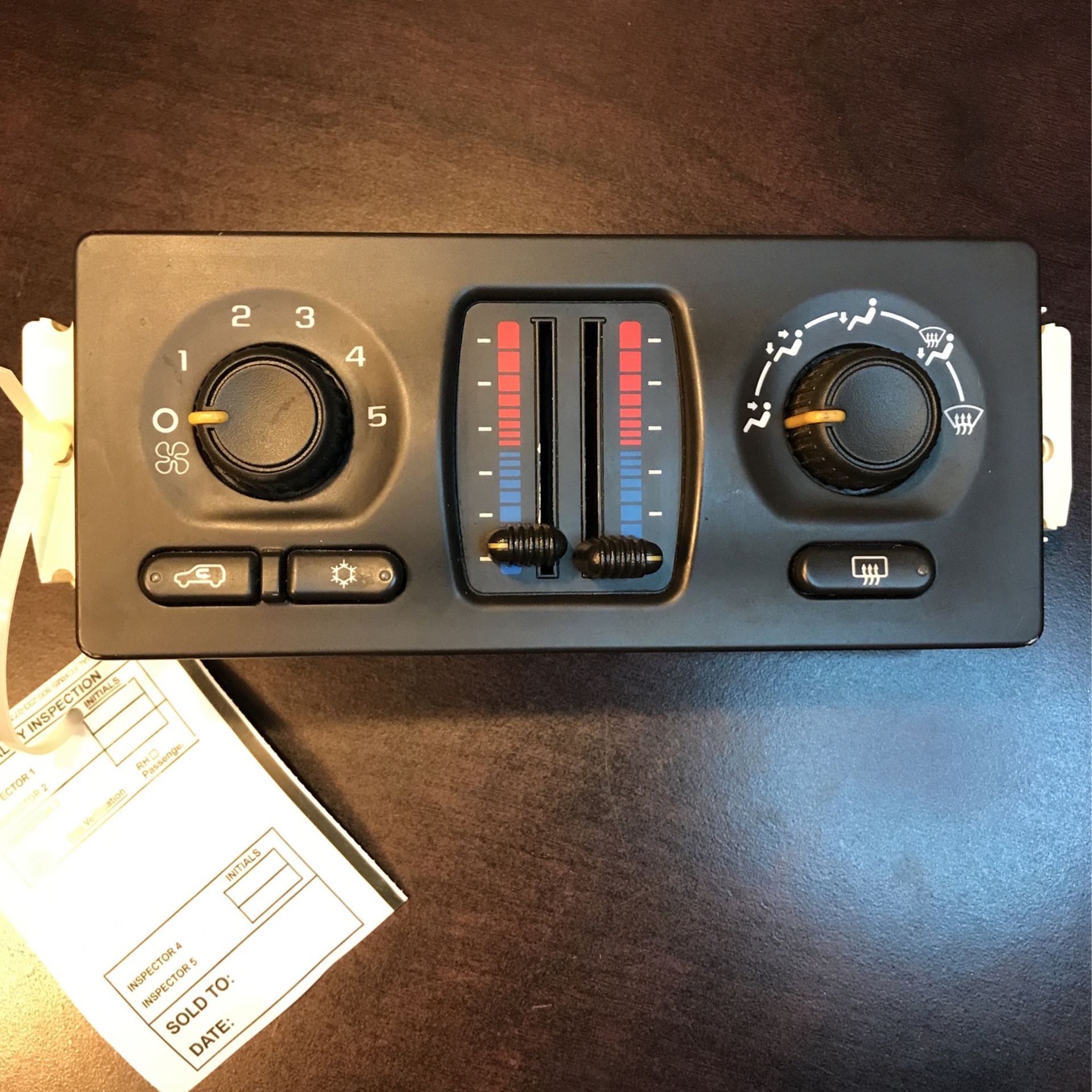 2007 Chevy Silverado Heat/AC Controller, Classic Style