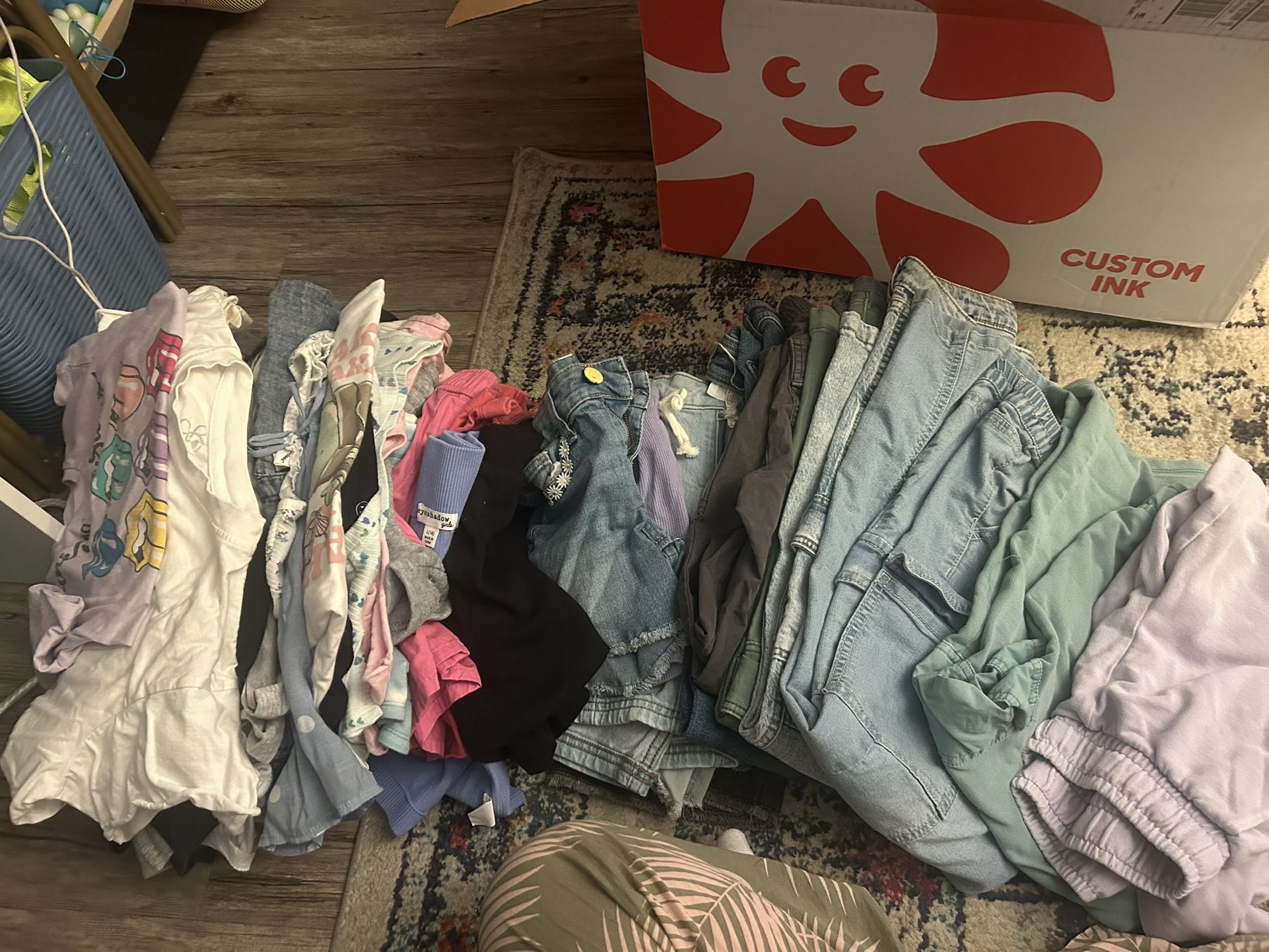 Huge Box Of Girls Clothes