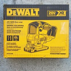 Dewalt 20v Jigsaw Brushless XR WITH VARIABLE SPEED BRAND NEW TOOL ONLY