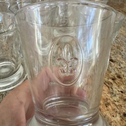 La Rochère Fleur De Lys Tumbler Glass Set Of 10