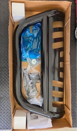 Bull bar front bumper grille