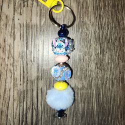 Handmade Beaded Keychain Stitch 
