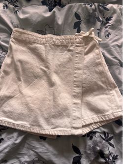White skirt