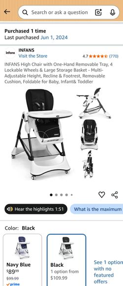 INFANS High Chair