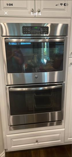 GE double oven