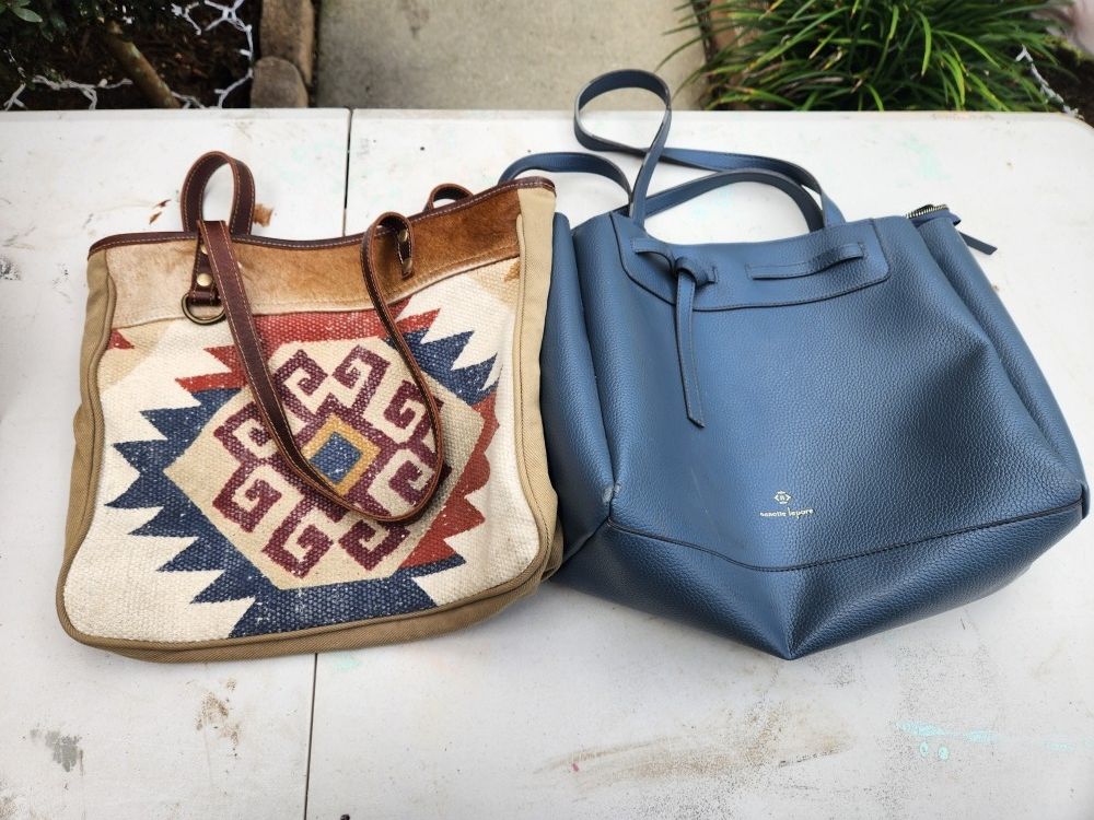 2 Women's Purses.  One Low Price 