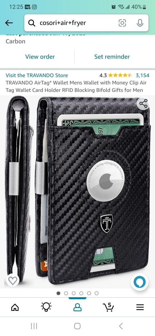 Travanado Air Tag Wallet 10$