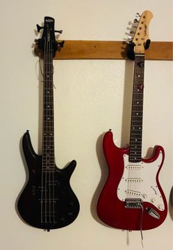 great for beginners ! Electric guitar,   bass guitar  small amplifier