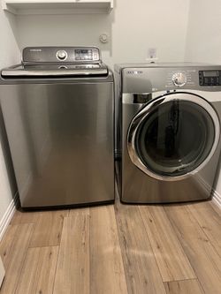 Washer and dryer