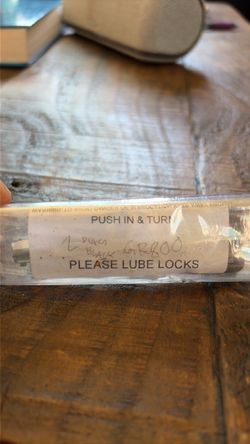Washing machine Push and Turn Locks
