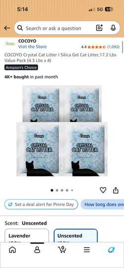 crystal cat litter