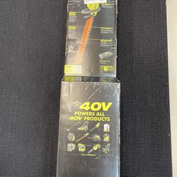 RYOBI HEDGE TRIMMER (40V) 