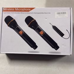 Wireless microphones