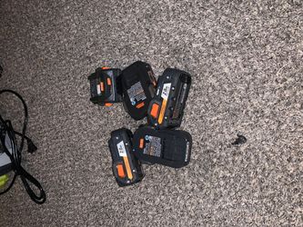 Ridgid batteries