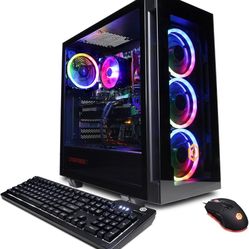 Gaming PC & Monitor: Cyber  Power Extreme VR Gaming PC & Monitor i7-9700F 3.0 ghz 16 GB