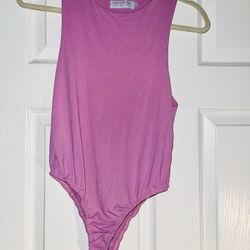 Baby Pink Bodysuit With Adjustable Strapping 